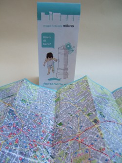 Mappa pontanelle Milano